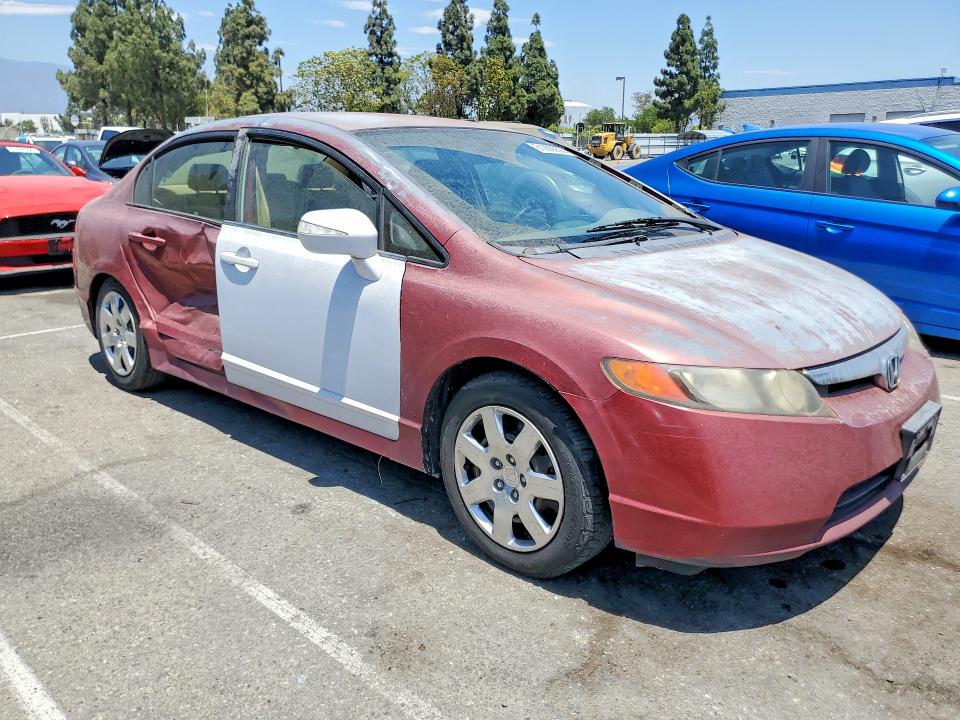 2007 Honda Civic მანქანა იყიდება აუქციონზე, vin: JHMFA16557S001156, აუქციონის ნომერი: 61809956