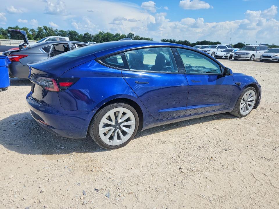 Aukcja sprzedaży 2022 Tesla Model 3, vin: 5YJ3E1EA5NF371931, numer aukcji: 60090796