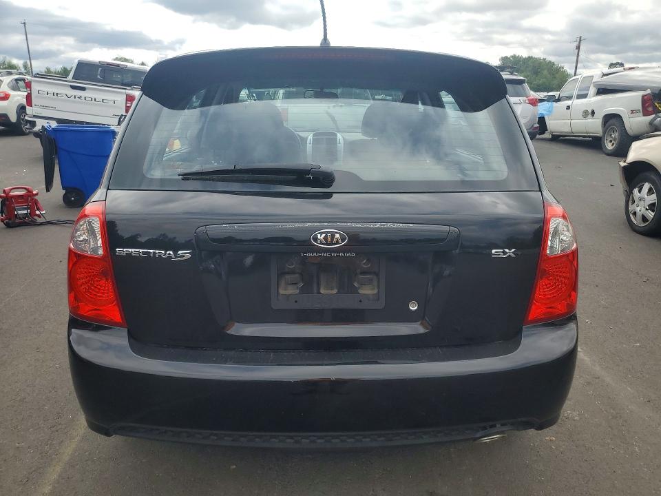 58617096 :رقم المزاد ، KNAFE161185015667 vin ، 2008 Kia Spectra5 مزاد بيع