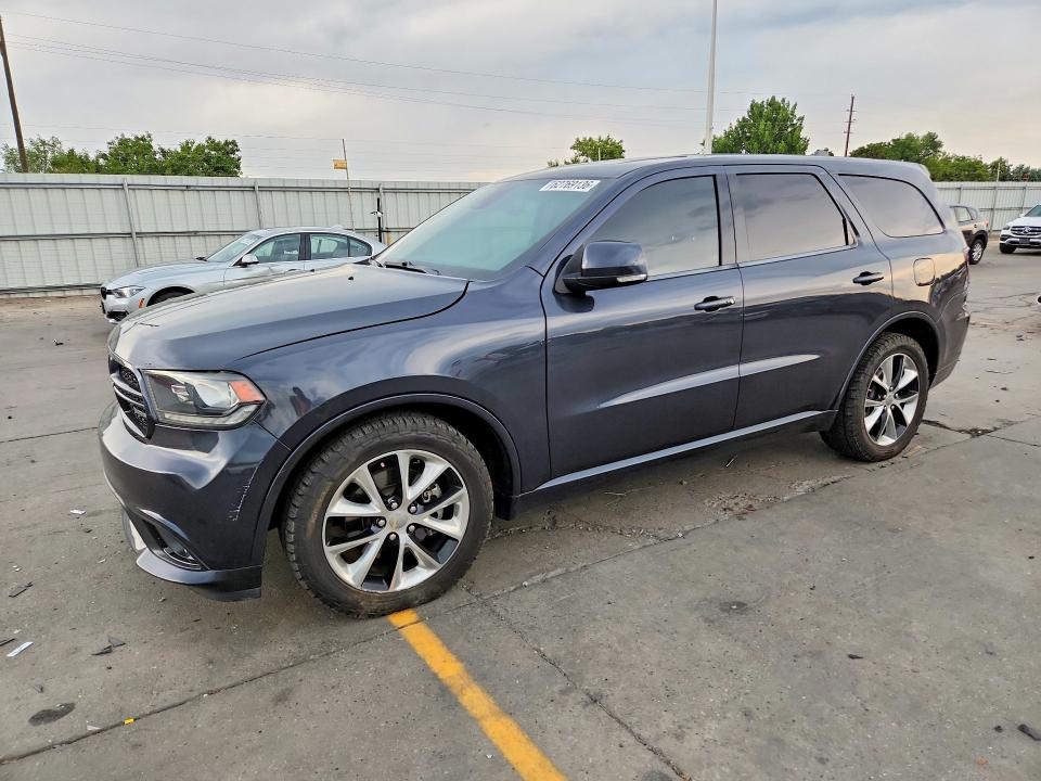 62769136 :رقم المزاد ، 1C4SDJCT4EC563017 vin ، 2014 Dodge Durango مزاد بيع
