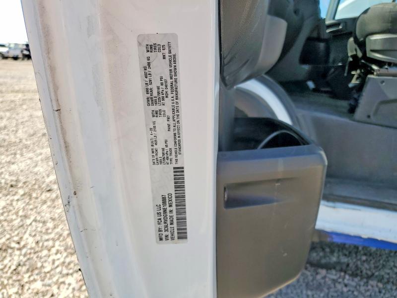 Продаж на аукціоні авто 2022 Ram Promaster 2500, vin: 3C6LRVDG9NE108887, номер лоту: 59807796