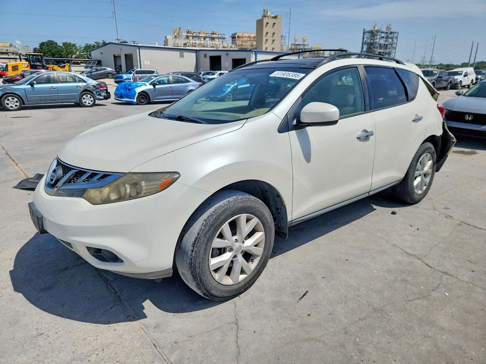 61906386 :رقم المزاد ، JN8AZ1MUXCW102506 vin ، 2012 Nissan Murano مزاد بيع