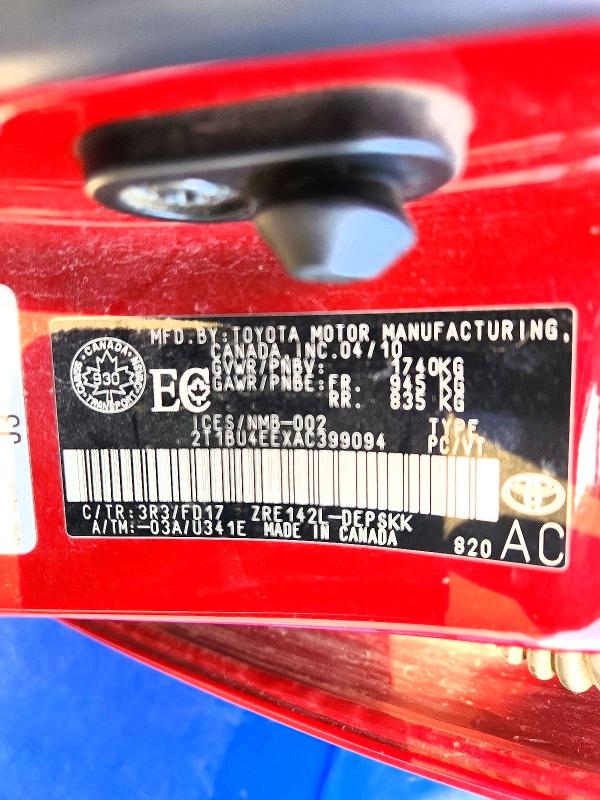 2010 Toyota Corolla მანქანა იყიდება აუქციონზე, vin: 2T1BU4EEXAC399094, აუქციონის ნომერი: 62836756