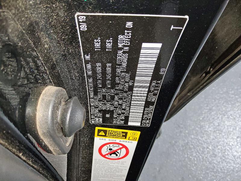 Aukcja sprzedaży 2019 Toyota Highlander, vin: 5TDZARFH7KS056426, numer aukcji: 51106466