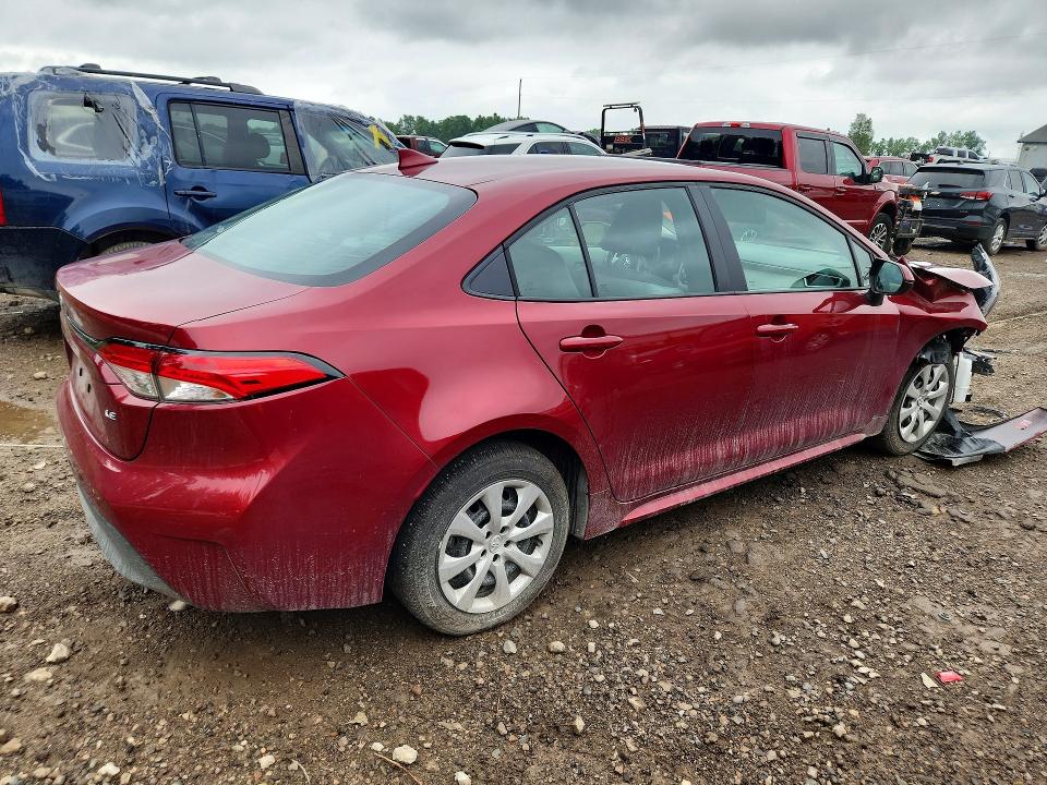 2025 Toyota Corolla მანქანა იყიდება აუქციონზე, vin: 5YFB4MDE7SP305840, აუქციონის ნომერი: 62299726