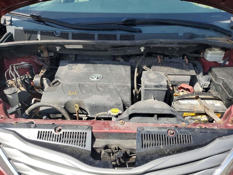 2014 Toyota Sienna მანქანა იყიდება აუქციონზე, vin: 5TDDK3DC7ES075347, აუქციონის ნომერი: 61382536