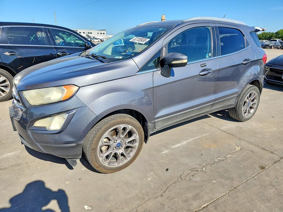 2018 Ford Ecosport მანქანა იყიდება აუქციონზე, vin: MAJ6P1WL6JC171287, აუქციონის ნომერი: 62705936