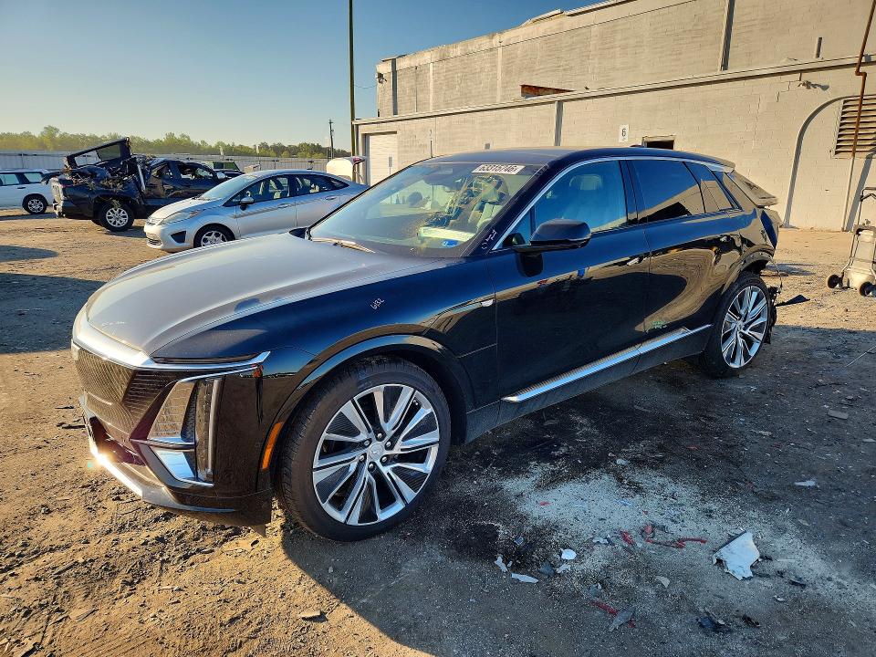 2025 Cadillac Lyriq მანქანა იყიდება აუქციონზე, vin: 1GYKPTRL7SZ301246, აუქციონის ნომერი: 63315746