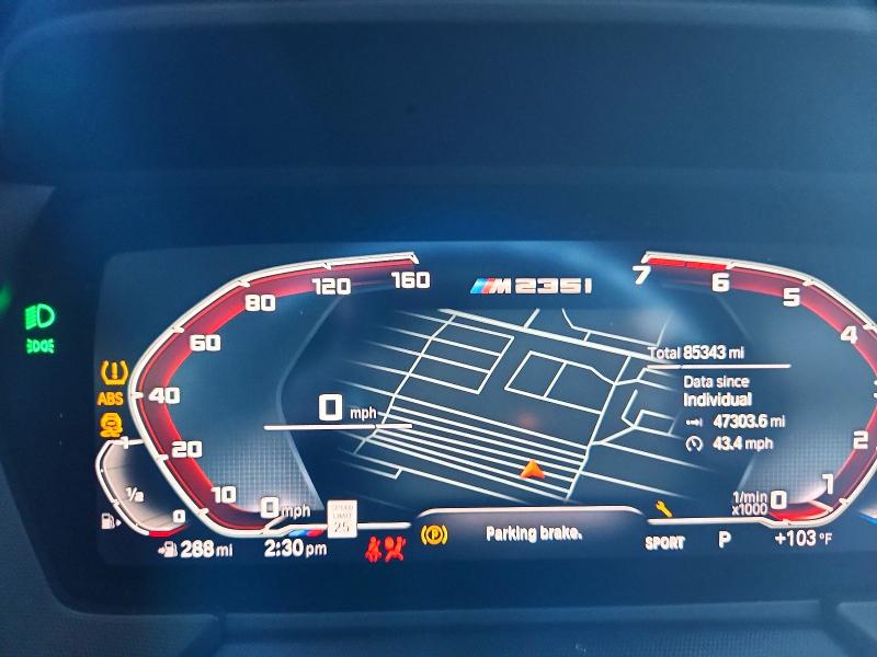 62336256 :رقم المزاد ، WBA13AL07L7F62440 vin ، 2020 Bmw M235xi مزاد بيع