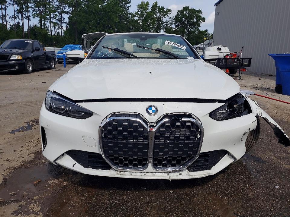 Aukcja sprzedaży 2022 Bmw 430xi, vin: WBA43AT02NCH68840, numer aukcji: 62126626
