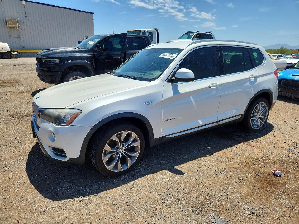 Aukcja sprzedaży 2017 Bmw X3, vin: 5UXWZ7C54H0V86311, numer aukcji: 62871306