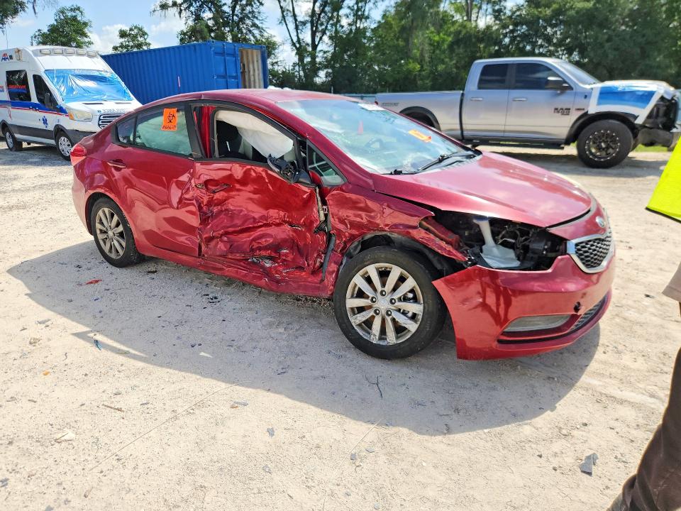61987906 :رقم المزاد ، KNAFX4A69E5226464 vin ، 2014 Kia Forte مزاد بيع