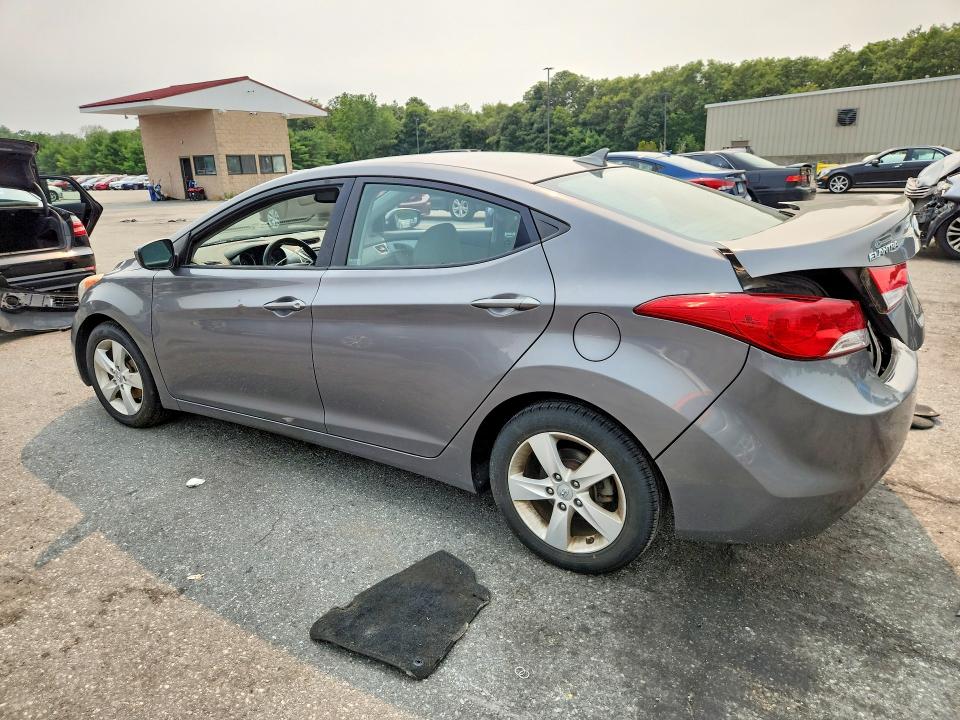 59394646 :رقم المزاد ، 5NPDH4AE5CH073545 vin ، 2012 Hyundai Elantra مزاد بيع