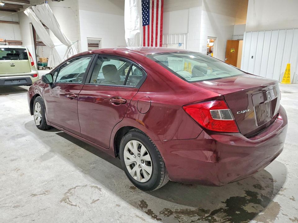 Aukcja sprzedaży 2012 Honda Civic, vin: 2HGFB2F59CH609284, numer aukcji: 62760626