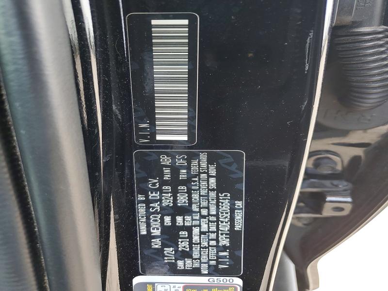 Продаж на аукціоні авто 2025 Kia K4, vin: 3KPFT4DE4SE066415, номер лоту: 61163586