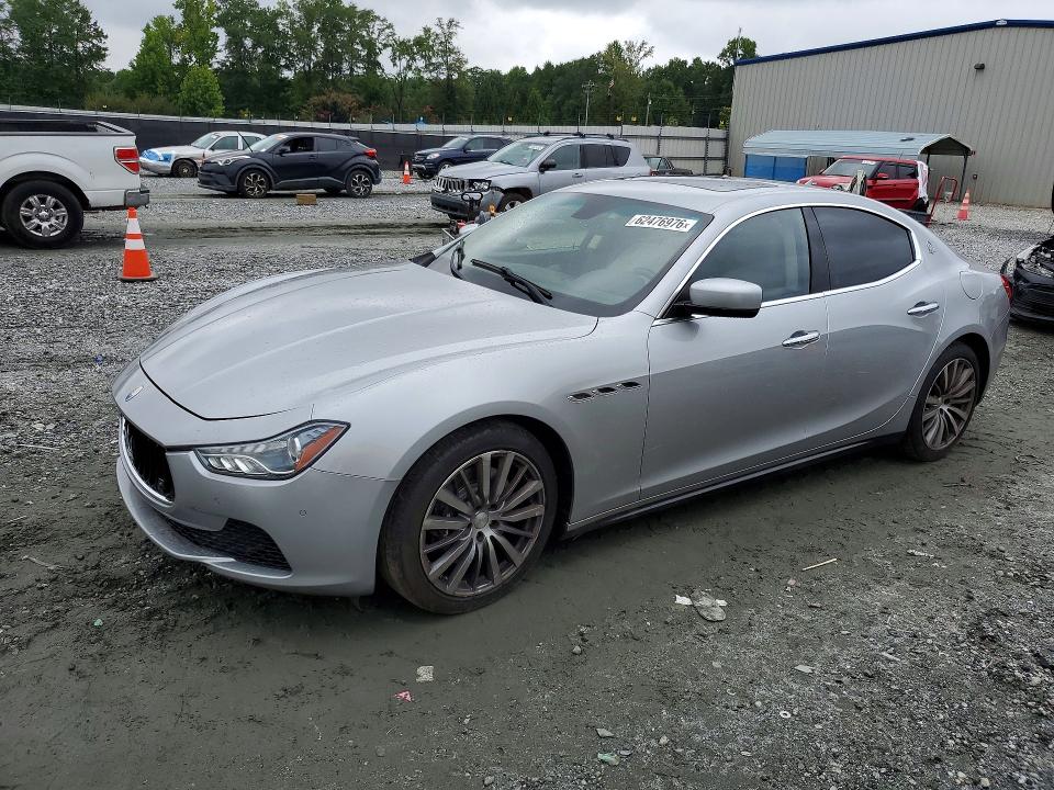2015 Maserati Ghibli მანქანა იყიდება აუქციონზე, vin: ZAM57RTA1F1135402, აუქციონის ნომერი: 62476976