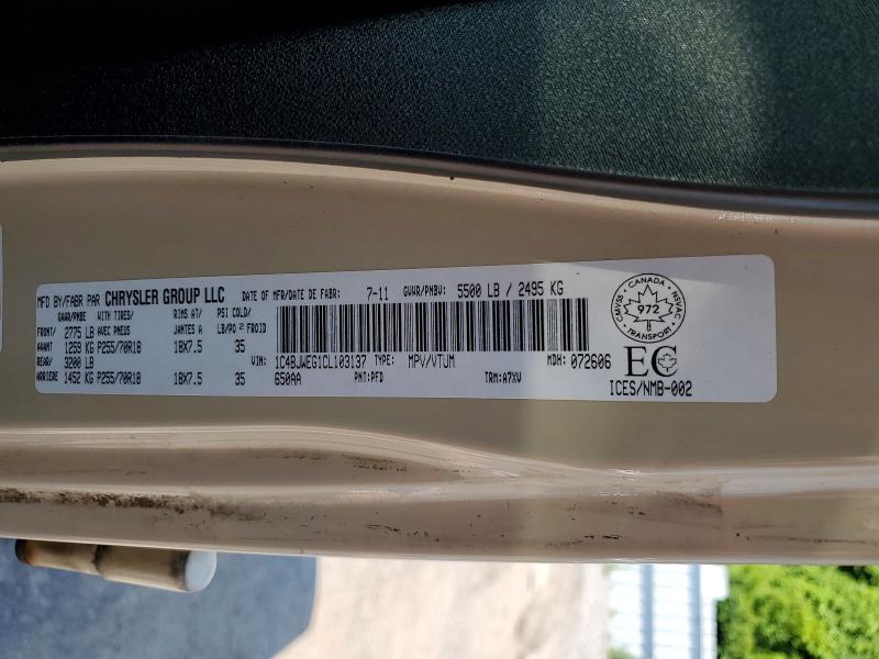 2012 Jeep Wrangler Unlimited მანქანა იყიდება აუქციონზე, vin: 1C4BJWEG1CL103137, აუქციონის ნომერი: 62419146