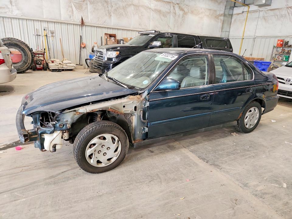 1996 Honda Civic მანქანა იყიდება აუქციონზე, vin: 1HGEJ8642TL018287, აუქციონის ნომერი: 61032716