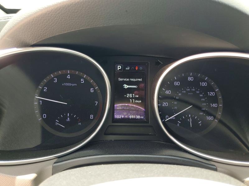 2017 Hyundai Santa Fe მანქანა იყიდება აუქციონზე, vin: KM8SN4HF9HU192383, აუქციონის ნომერი: 59194556