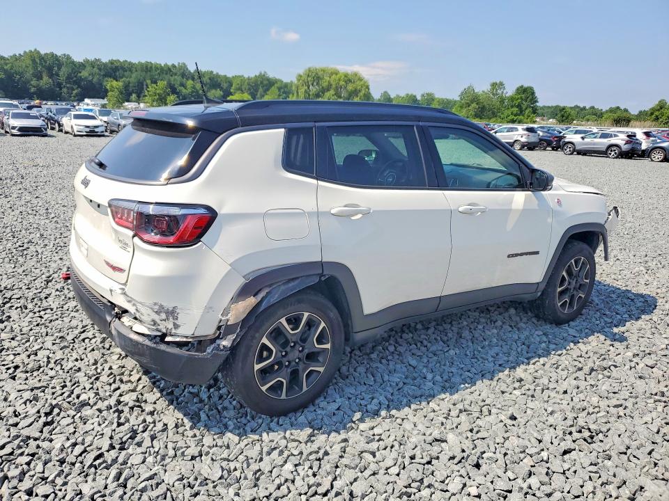 Продаж на аукціоні авто 2020 Jeep Compass, vin: 3C4NJDDB3LT171631, номер лоту: 60706926