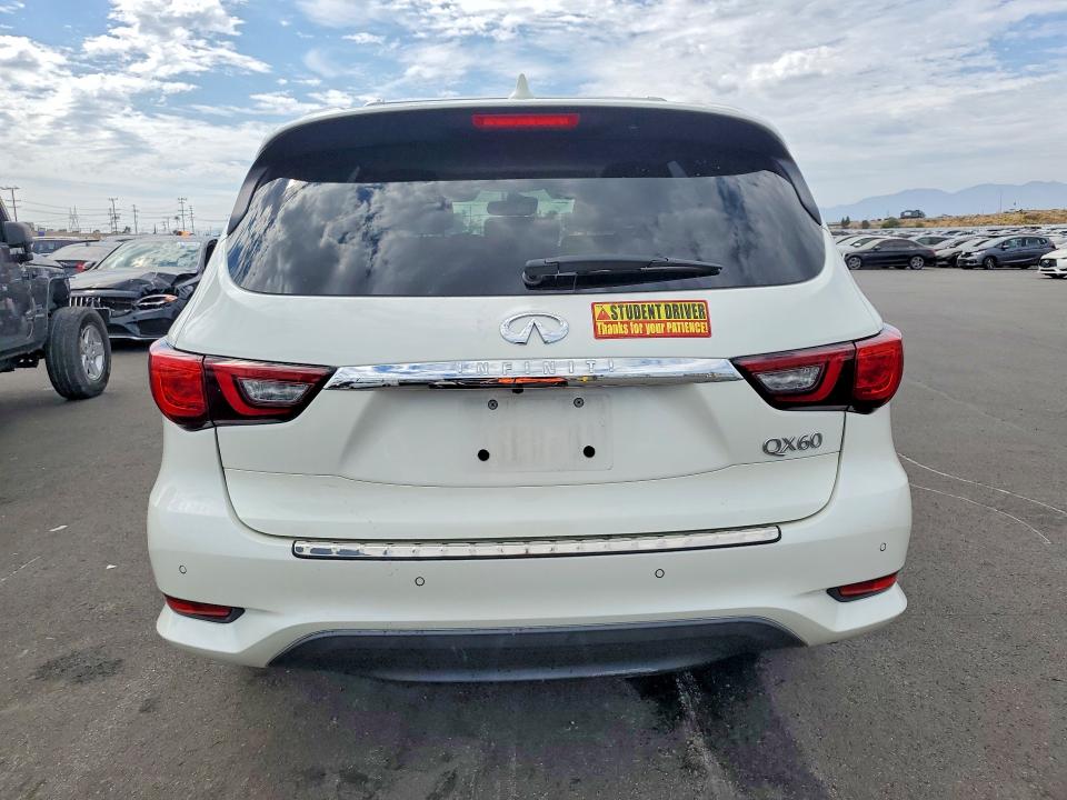 61060296 :رقم المزاد ، 5N1DL0MN4KC560048 vin ، 2019 Infiniti Qx60 مزاد بيع