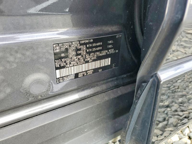 Продаж на аукціоні авто 2019 Toyota Rav4, vin: JTMEWRFVXKJ024315, номер лоту: 61604796