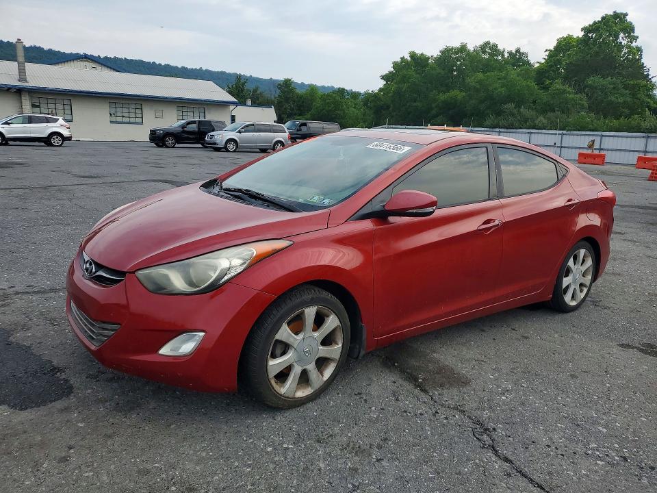 2013 Hyundai Elantra მანქანა იყიდება აუქციონზე, vin: KMHDH4AE6DU696594, აუქციონის ნომერი: 60415566