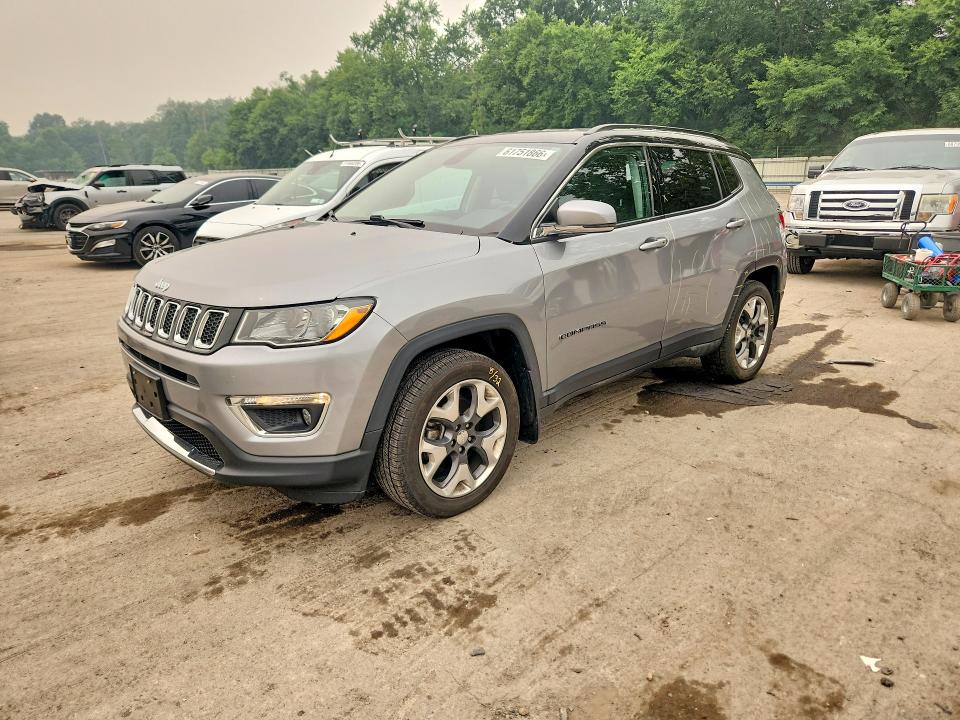 2018 Jeep Compass მანქანა იყიდება აუქციონზე, vin: 3C4NJDCB7JT135536, აუქციონის ნომერი: 61751866