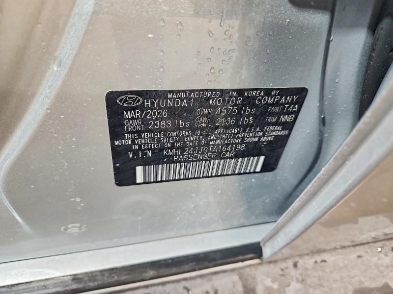 Aukcja sprzedaży 2026 Hyundai Sonata Hybrid, vin: KMHL24JJ9TA164198, numer aukcji: 59880236