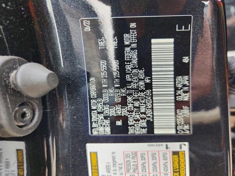 61231566 :رقم المزاد ، JTJHZKFA6N2041696 vin ، 2022 Lexus Rx مزاد بيع
