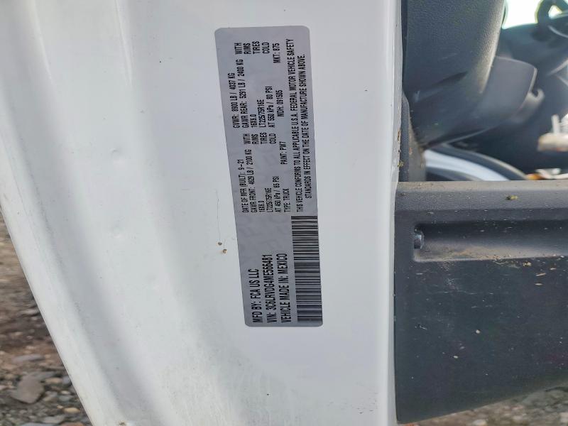 Aukcja sprzedaży 2021 Ram Promaster 2500, vin: 3C6LRVDG4ME566481, numer aukcji: 69057546