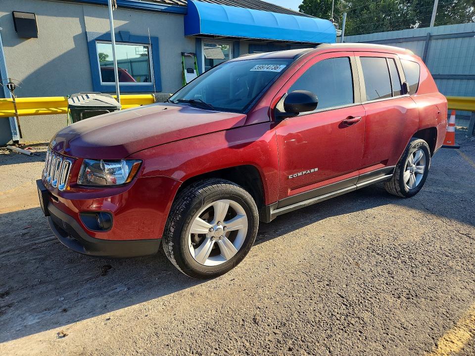 59974736 :رقم المزاد ، 1C4NJDBB1GD778268 vin ، 2016 Jeep Compass مزاد بيع