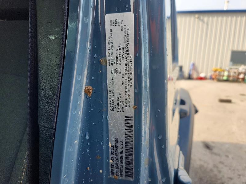 Продажа на аукционе авто 2025 Jeep Wrangler, vin: 1C4PJXDN6SW539054, номер лота: 62133076