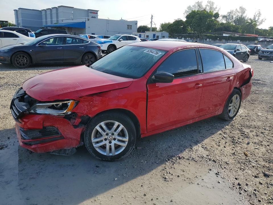 Auction sale of the 2015 Volkswagen Jetta, vin: 3VW2K7AJ1FM218700, lot number: 62644786