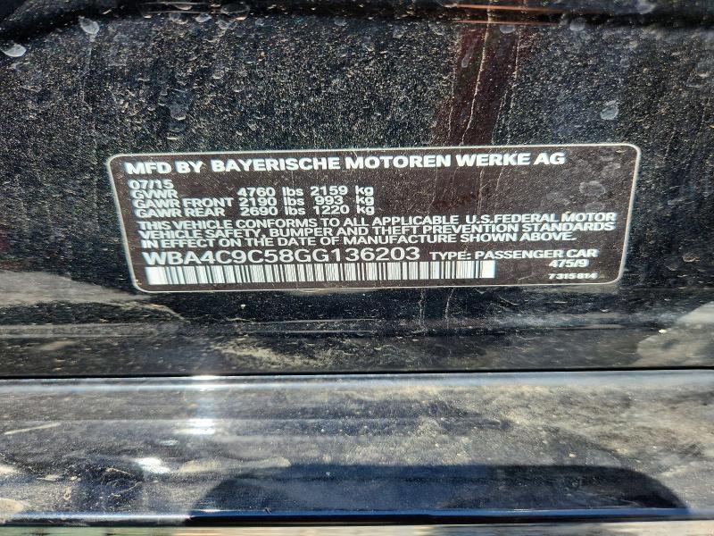 Продаж на аукціоні авто 2016 Bmw 428, vin: WBA4C9C58GG136203, номер лоту: 62689426