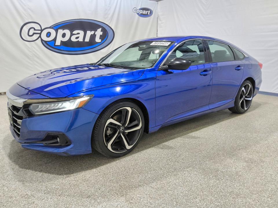 Aukcja sprzedaży 2021 Honda Accord, vin: 1HGCV1F31MA118727, numer aukcji: 61917256