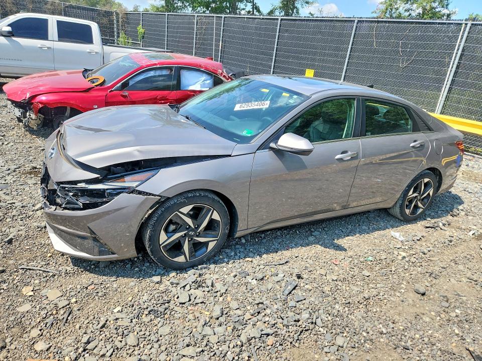62935406 :رقم المزاد ، KMHLP4AG5MU112265 vin ، 2021 Hyundai Elantra مزاد بيع
