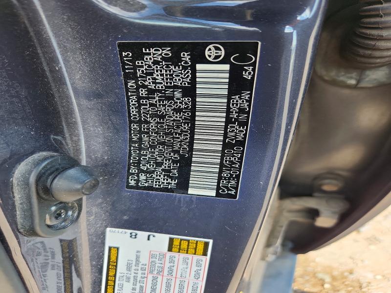 Продаж на аукціоні авто 2014 Toyota Prius, vin: JTDKN3DU9E1761328, номер лоту: 62079796
