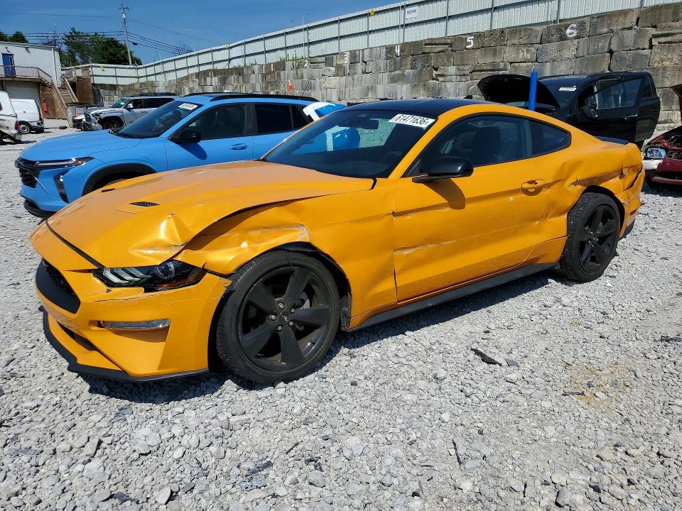 61471636 :رقم المزاد ، 1FA6P8TH6N5148711 vin ، 2022 Ford Mustang مزاد بيع