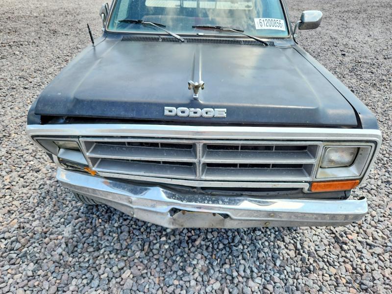 1989 Dodge W-series მანქანა იყიდება აუქციონზე, vin: 1B7HM06Y7KS105548, აუქციონის ნომერი: 61200856