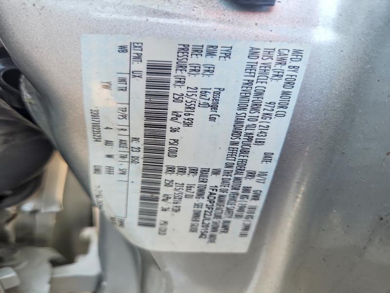 Продажа на аукционе авто 2018 Ford Focus, vin: 1FADP3F22JL201542, номер лота: 60417586