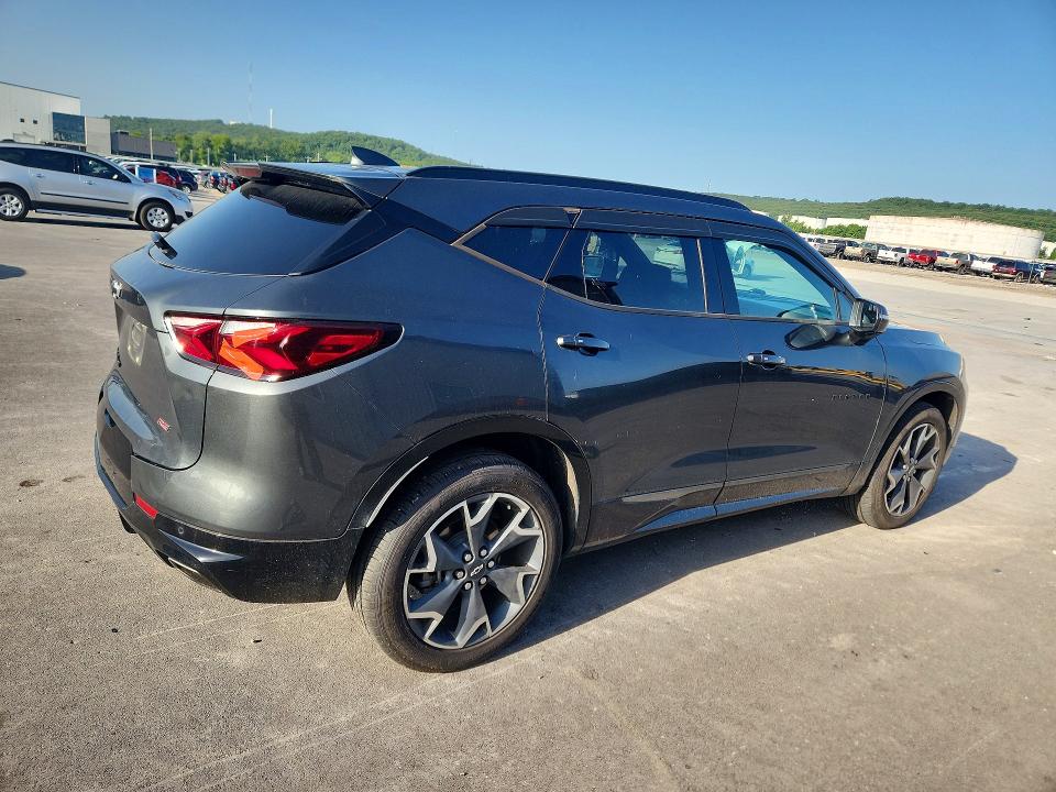 61896056 :رقم المزاد ، 3GNKBJRS7KS666806 vin ، 2019 Chevrolet Blazer مزاد بيع