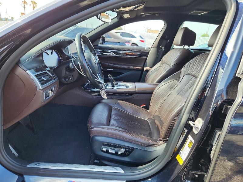 2018 Bmw 740 მანქანა იყიდება აუქციონზე, vin: WBA7E2C51JG741976, აუქციონის ნომერი: 58931376