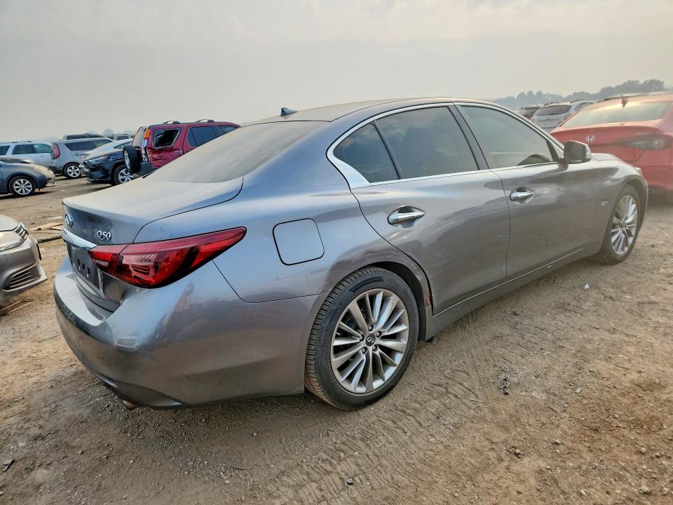 2018 Infiniti Q50 მანქანა იყიდება აუქციონზე, vin: JN1EV7AP1JM361861, აუქციონის ნომერი: 60685686