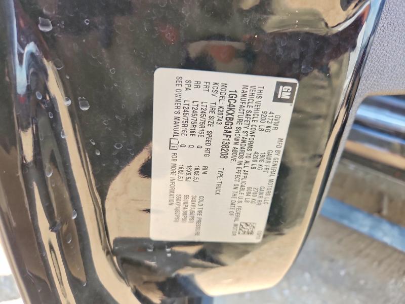 59732816 :رقم المزاد ، 1GC4KXBG3AF138208 vin ، 2010 Chevrolet Silverado مزاد بيع