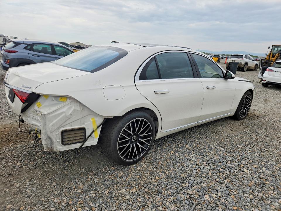 2022 Mercedes-benz S მანქანა იყიდება აუქციონზე, vin: W1K6G7GB7NA139801, აუქციონის ნომერი: 62527216