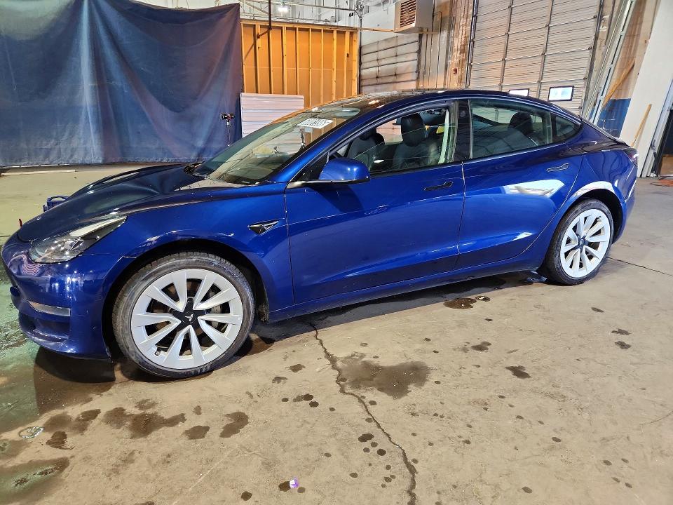 Продажа на аукционе авто 2022 Tesla Model 3, vin: 5YJ3E1EA7NF287366, номер лота: 60081996