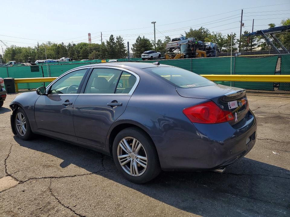 2012 Infiniti G25 Sedan მანქანა იყიდება აუქციონზე, vin: JN1DV6AR3CM730293, აუქციონის ნომერი: 59882316