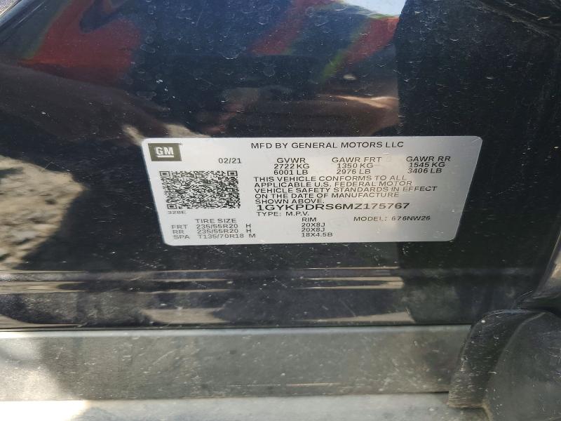 Продаж на аукціоні авто 2021 Cadillac Xt6, vin: 1GYKPDRS6MZ175767, номер лоту: 61543266