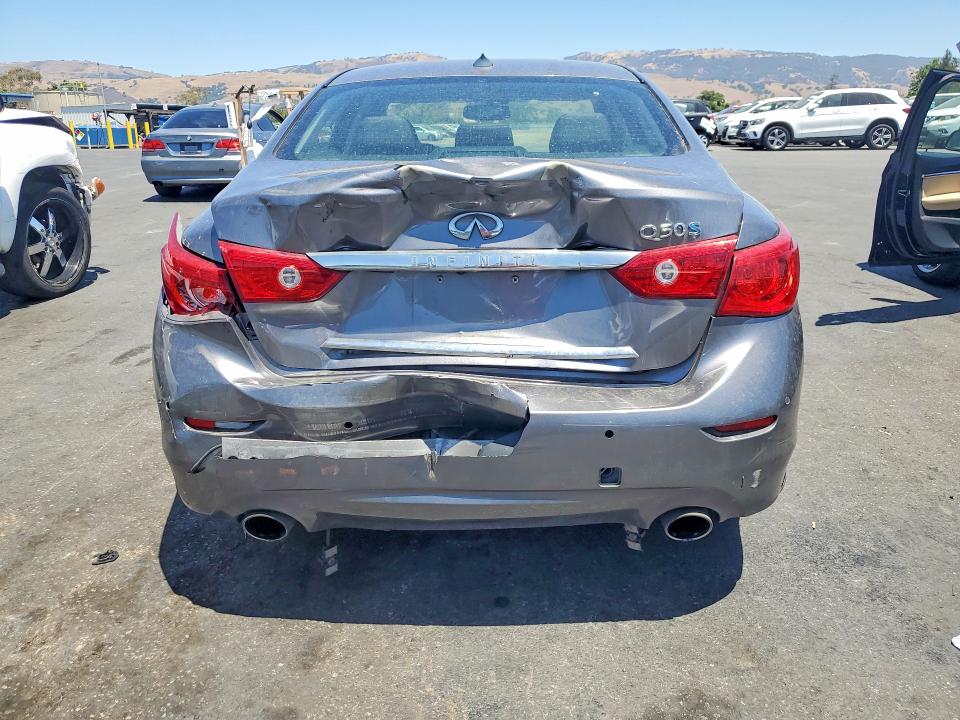 2014 Infiniti Q50 Hybrid მანქანა იყიდება აუქციონზე, vin: JN1AV7AP4EM691305, აუქციონის ნომერი: 61876736
